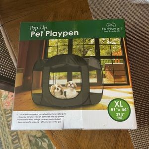 Pop up play pen